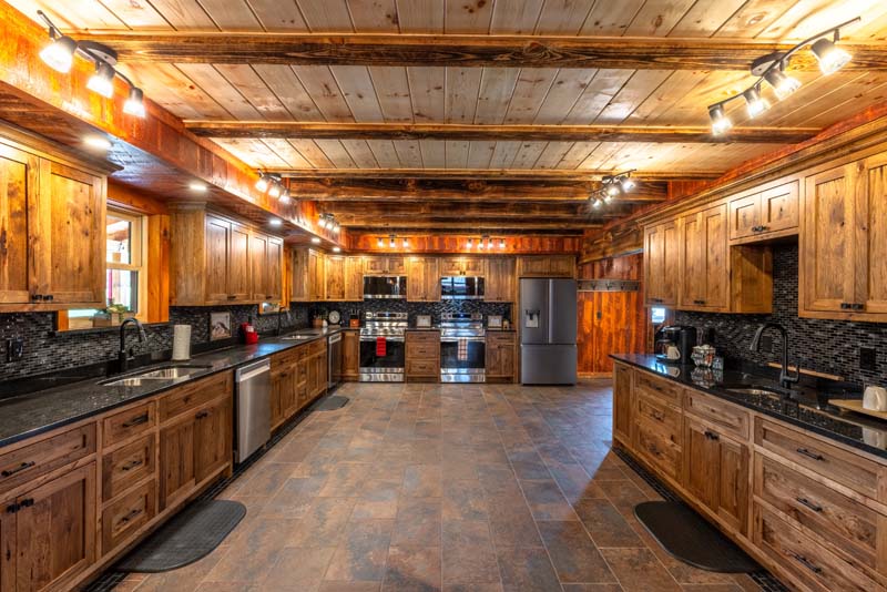 Kitchen, Long View, from Dining Room