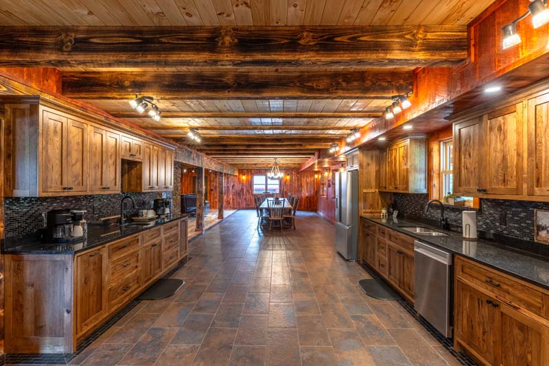 Kitchen, Looking toward Dining Room