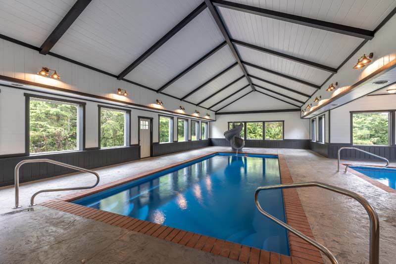 Pool House, looking slightly SW