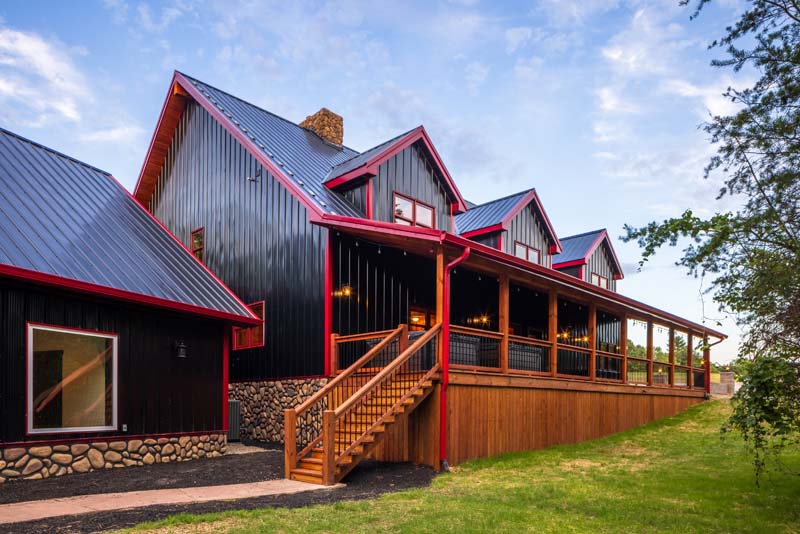 from NW side, by Pool House