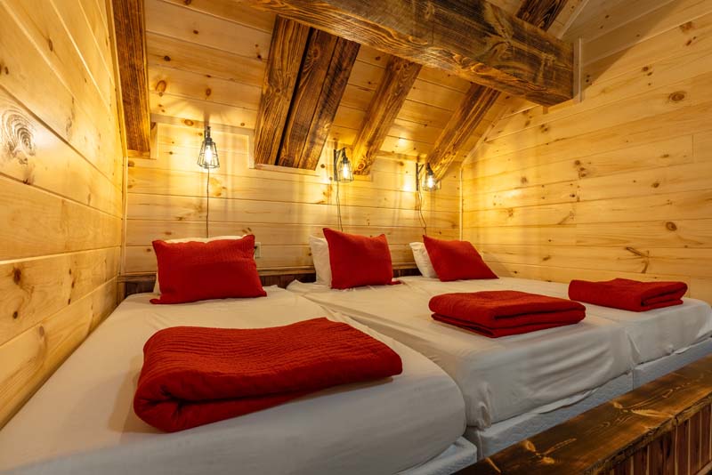 Bunk Room, 3 Upper Beds
