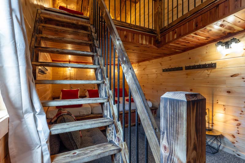 Bunk Room, Ladder to Upper Beds