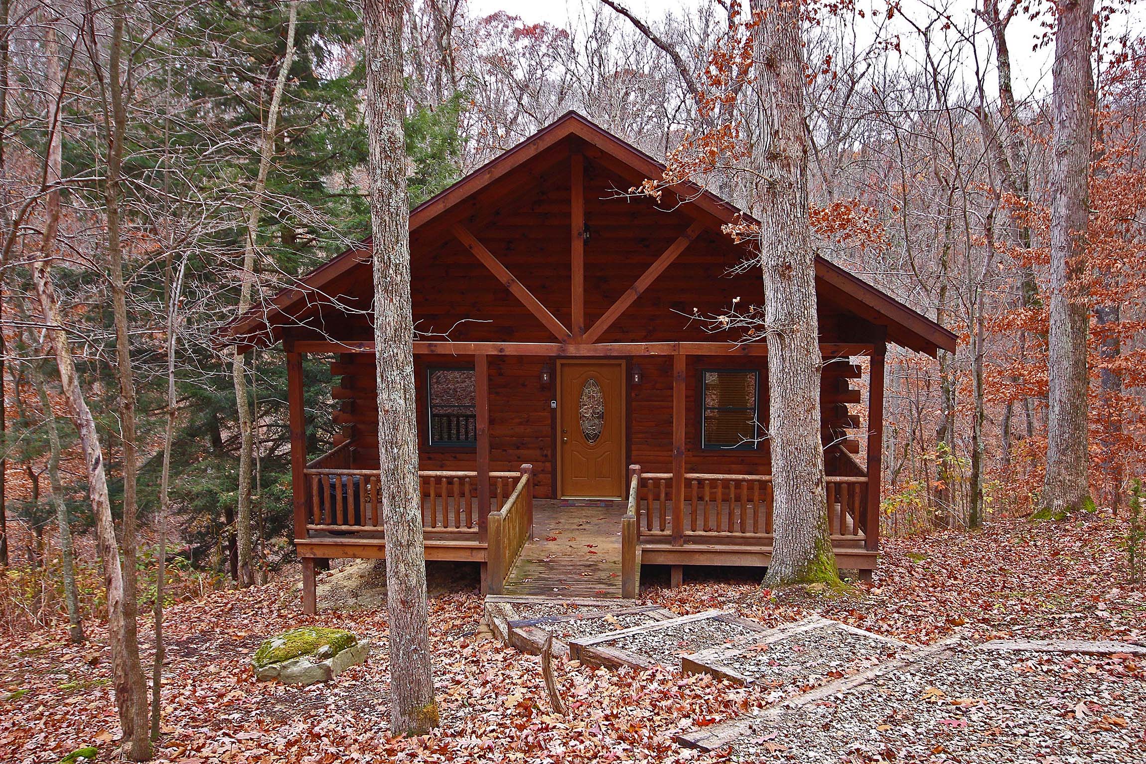 Grant's Escape Cabin Woodland Ridge Cabins in Hocking Hills, Ohio