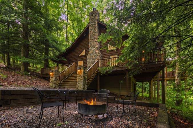 More photos of Leaning Tree Cabin