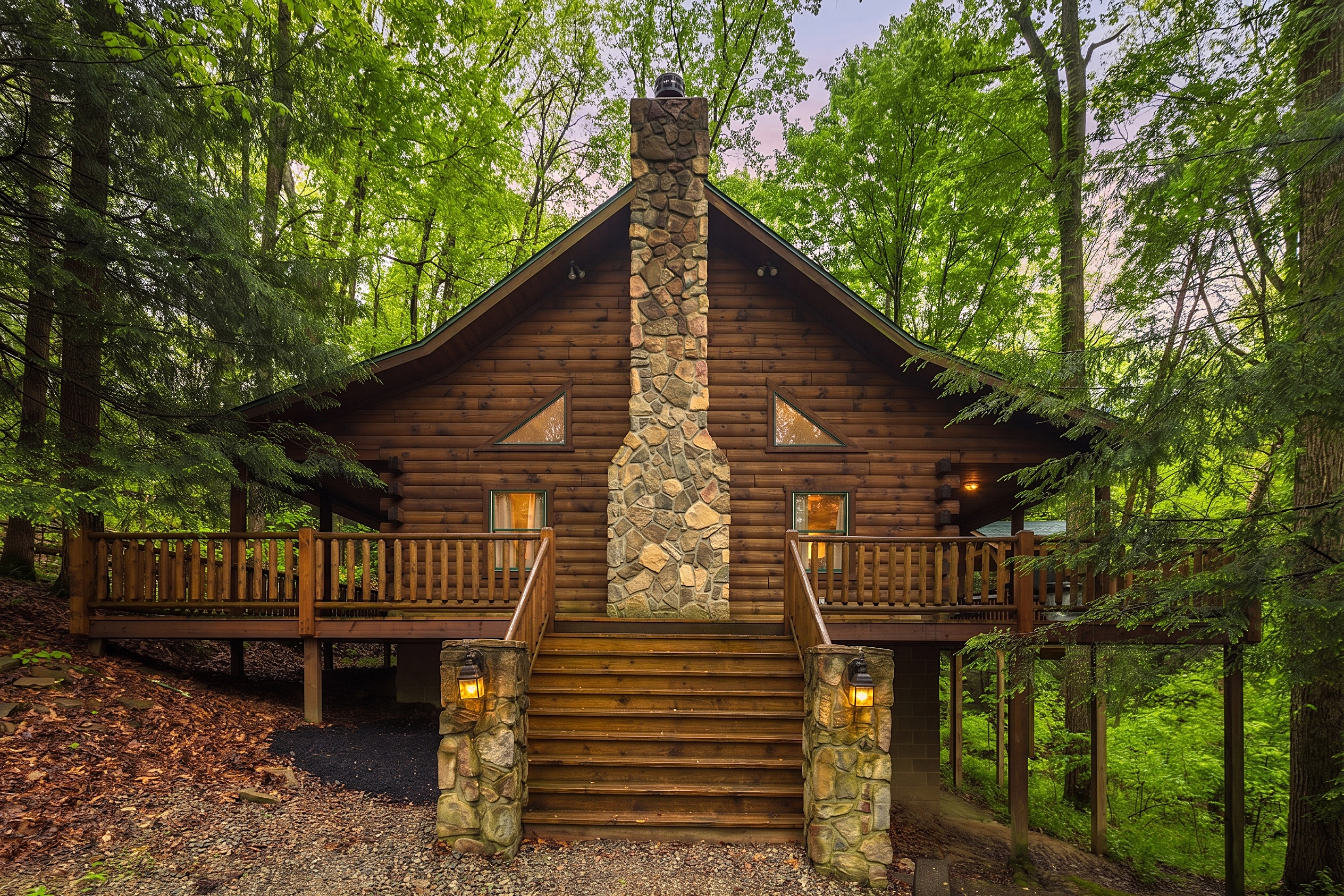 Leaning Tree Cabin — Hocking Hills
