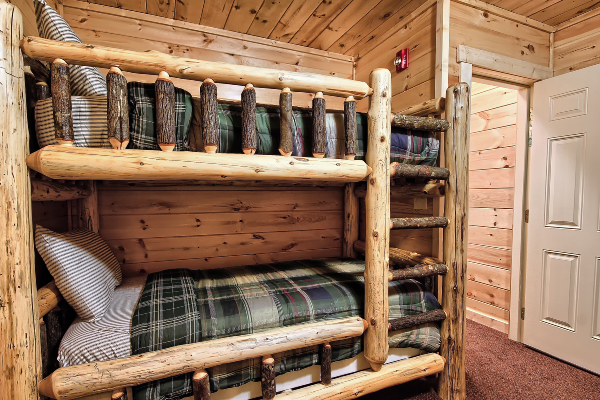 bunk beds in bedroom